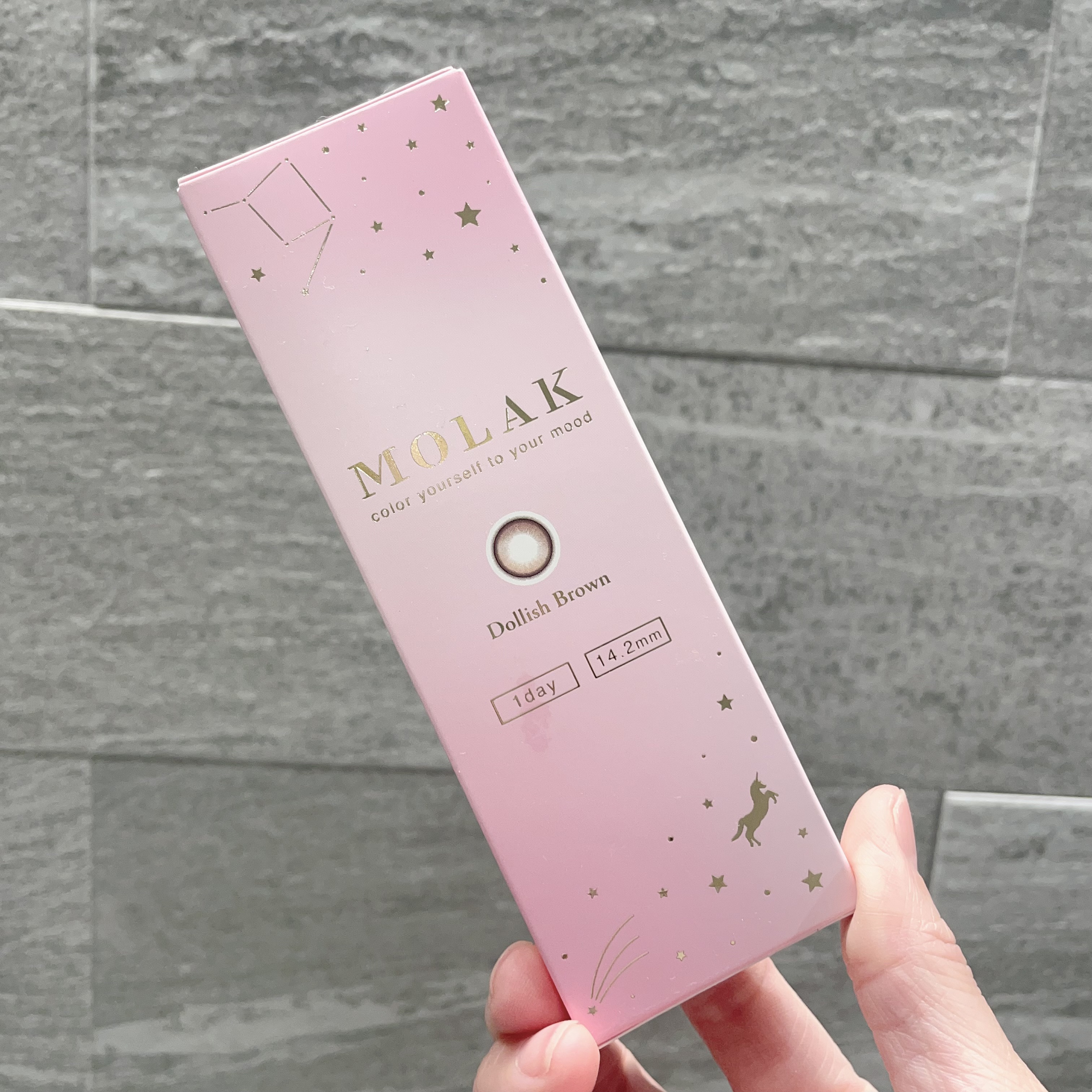 MOLAK 1day ドーリッシュブラウン/MOLAK/ワンデー（１DAY）カラコンを使ったクチコミ（2枚目）