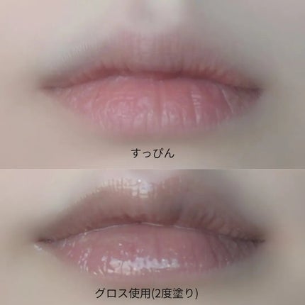 チュールグロス/ENTROPY/リップグロスを使ったクチコミ(3枚目)