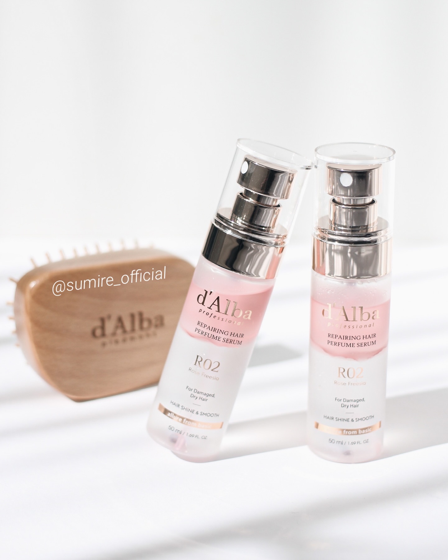 プロフェッショナルリペアリングヘアパフュームセラム/ダルバ/ヘアミストを使ったクチコミ（1枚目）