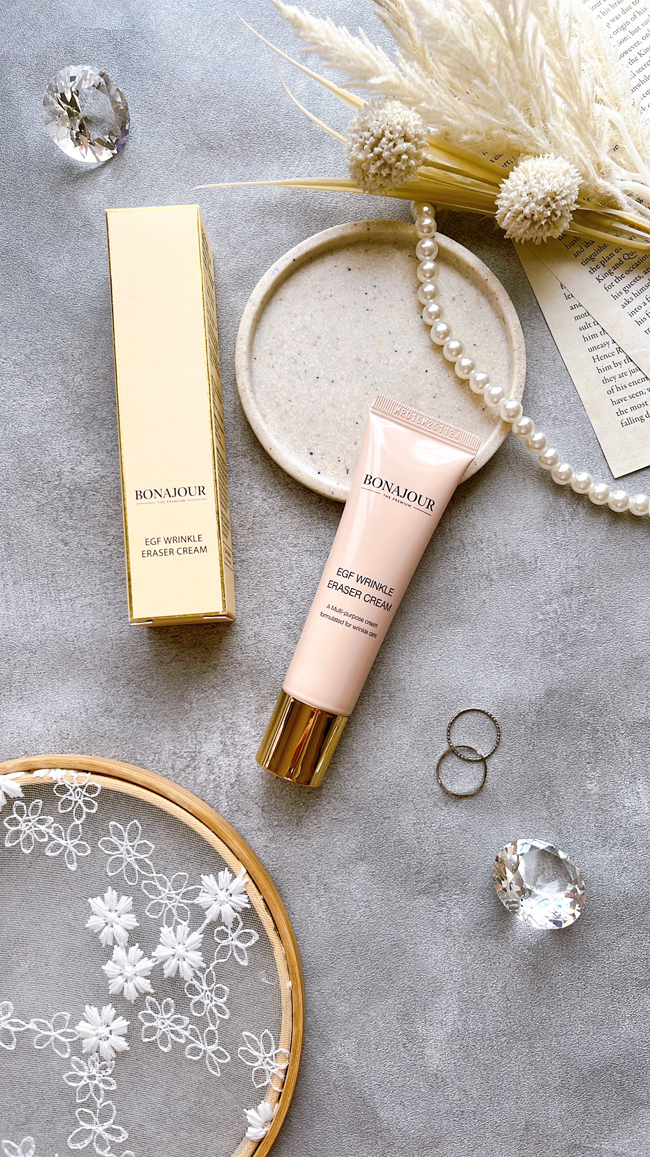 EGFリンクルイレイサークリーム/Bonajour/アイケア・アイクリームを使ったクチコミ（1枚目）