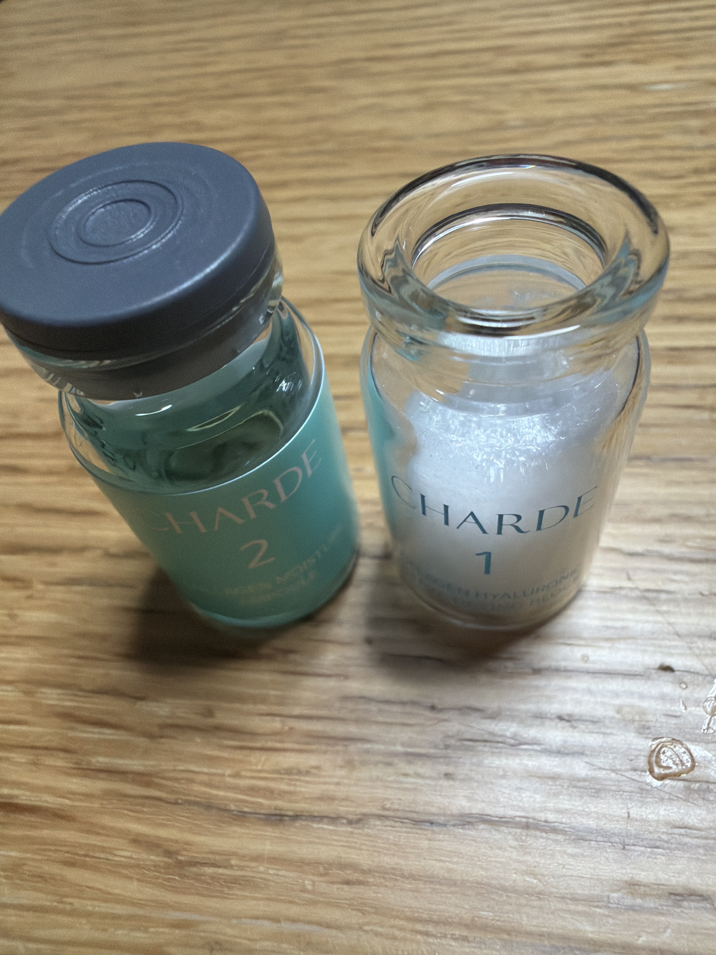 クラウドアンプル 1week キット/CHARDE/美容液を使ったクチコミ（2枚目）