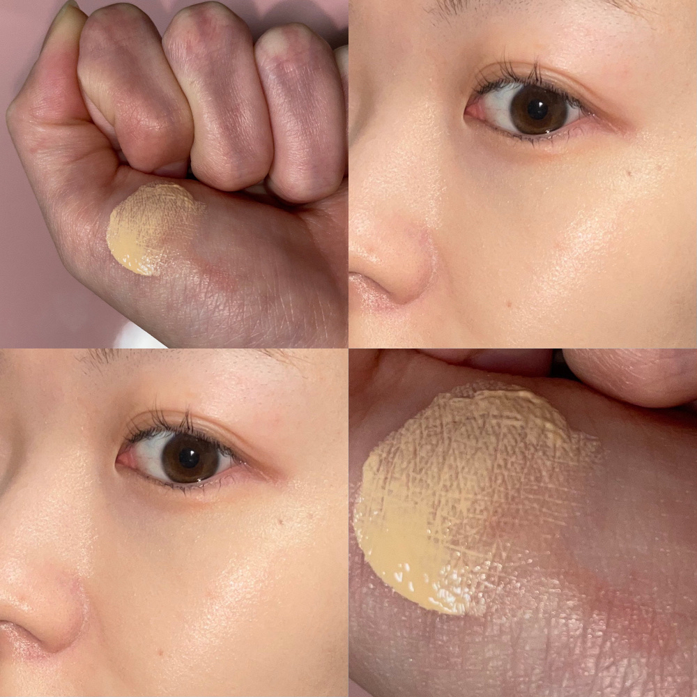 3番 ノーファンデ陶器肌トーンアップクリーム/numbuzin/化粧下地を使ったクチコミ（3枚目）