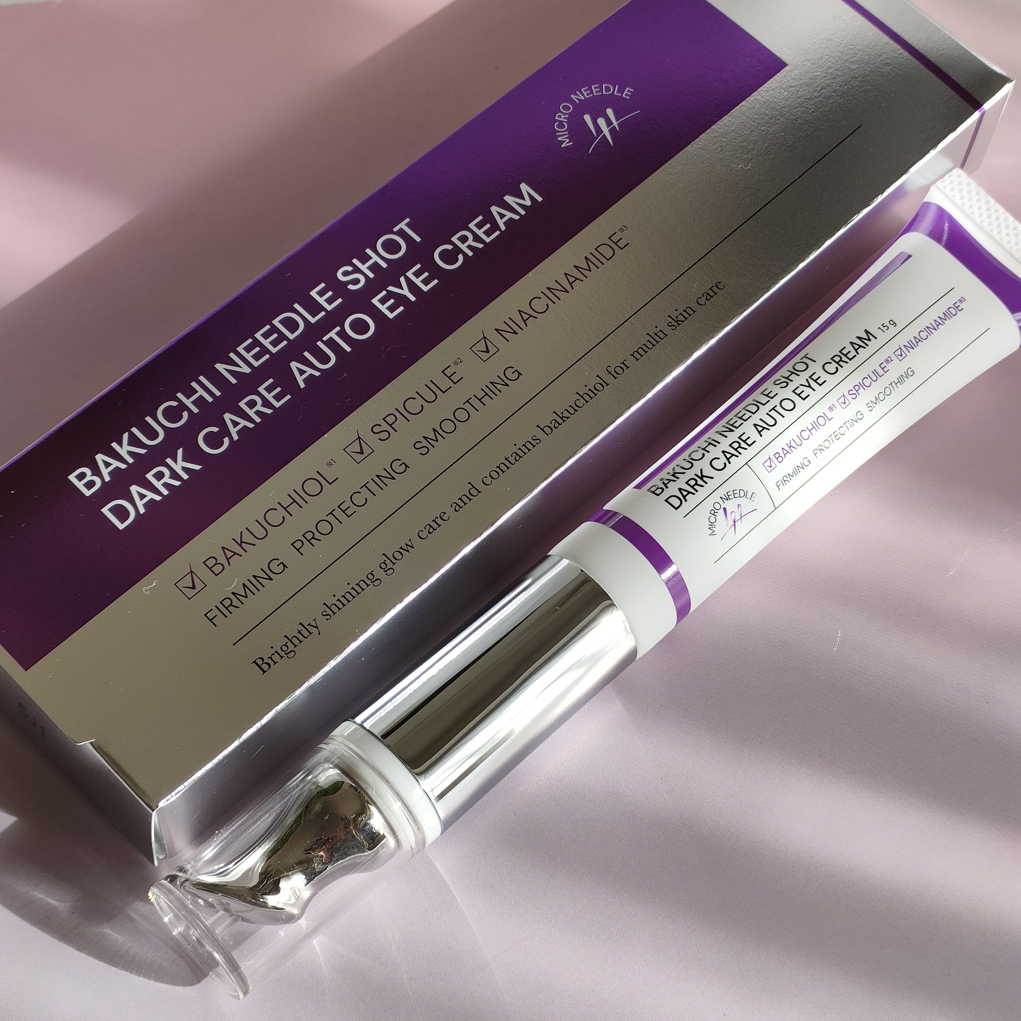 BAKUCHI NEEDLE SHOT DARK CARE AUTO EYE CREAM/LIALUSTER/アイケア・アイクリームを使ったクチコミ（1枚目）