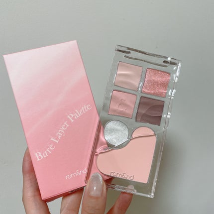 ベアレイヤーパレット/rom&nd/アイシャドウパレットを使ったクチコミ(1枚目)