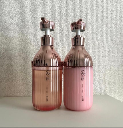 リファミルクプロテインシャンプーピンク/トリートメントピンク/ReFa/市販シャンプーを使ったクチコミ(1枚目)