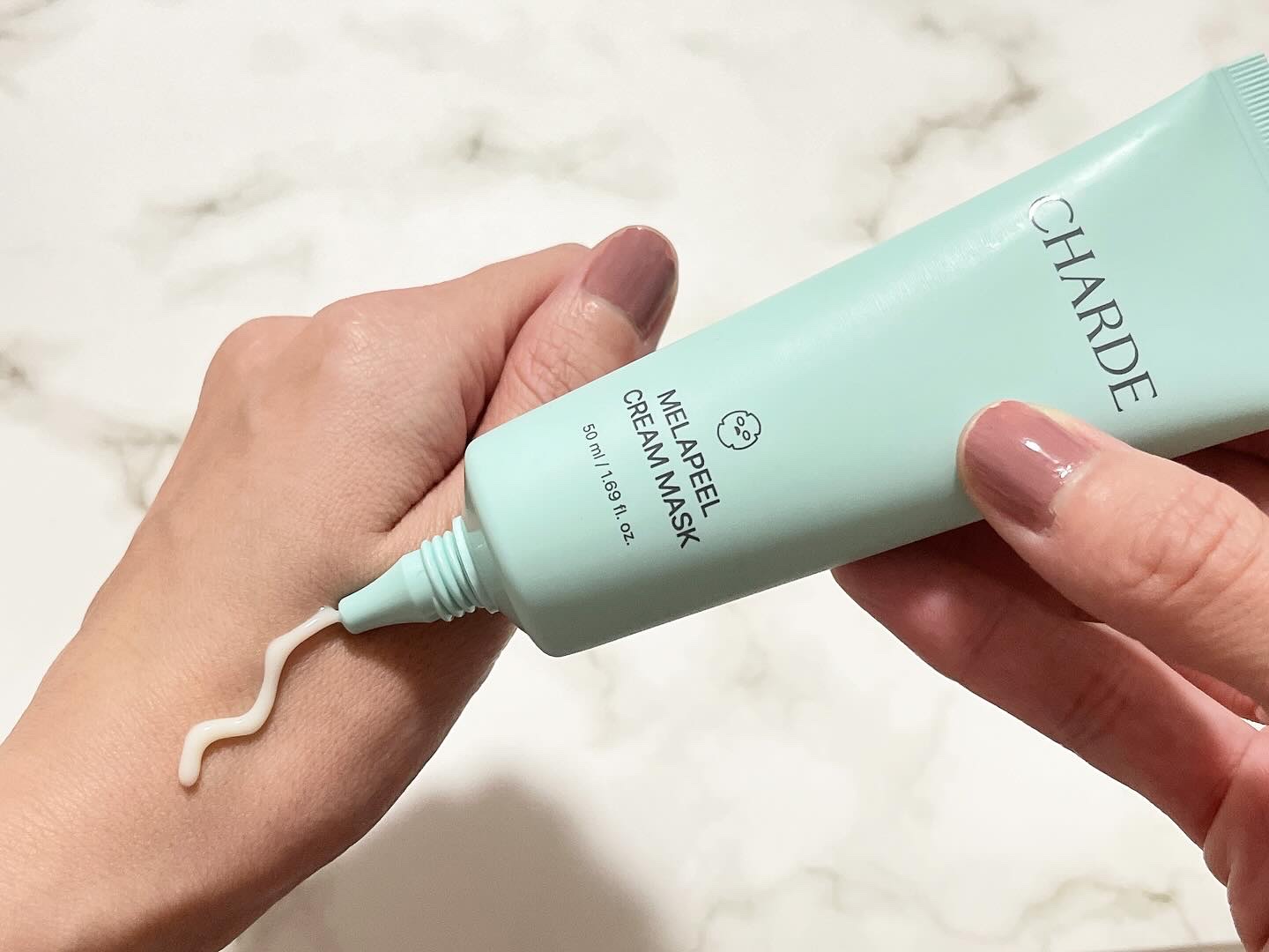 メラピールクリームマスク/CHARDE/ピーリングを使ったクチコミ（2枚目）