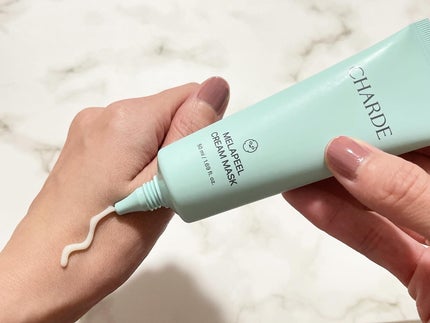 メラピールクリームマスク/CHARDE/ピーリングを使ったクチコミ(2枚目)