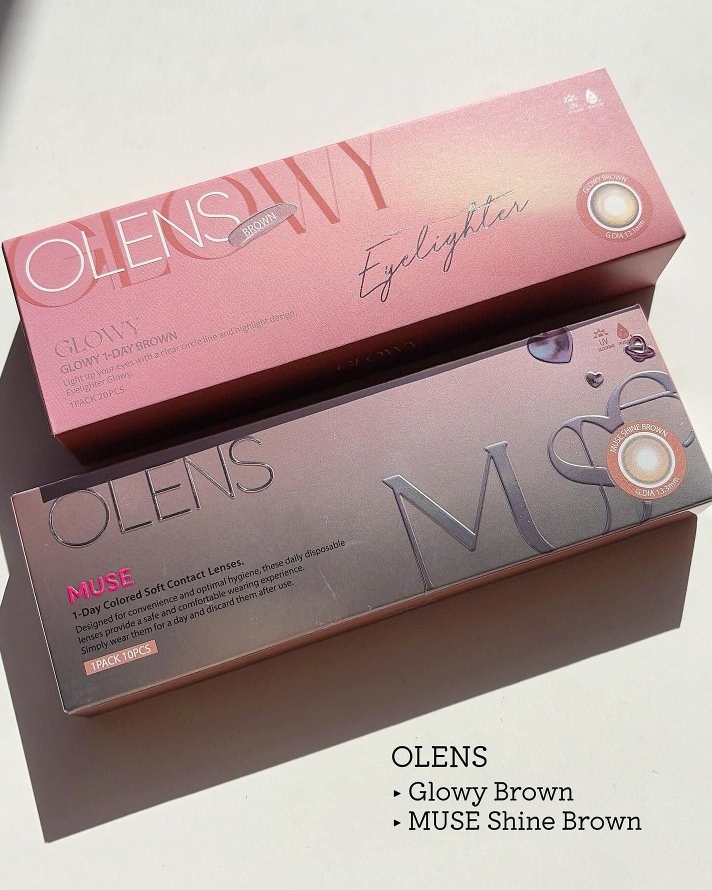 Glowy 1day/OLENS/ワンデー(1DAY)カラコンを使ったクチコミ(4枚目)