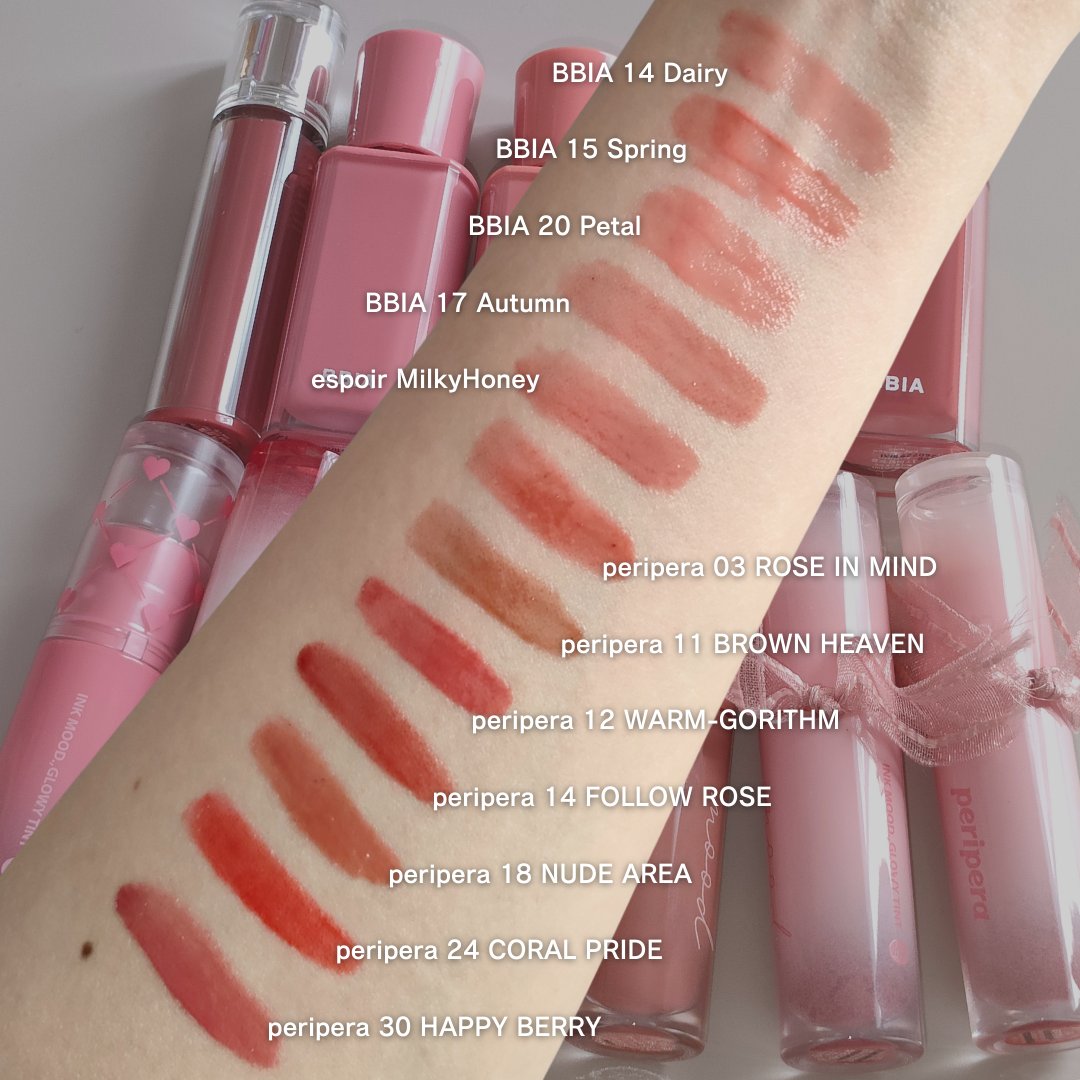 ペリペラ インク ムード グロイ ティント/PERIPERA/リップティントを使ったクチコミ（3枚目）