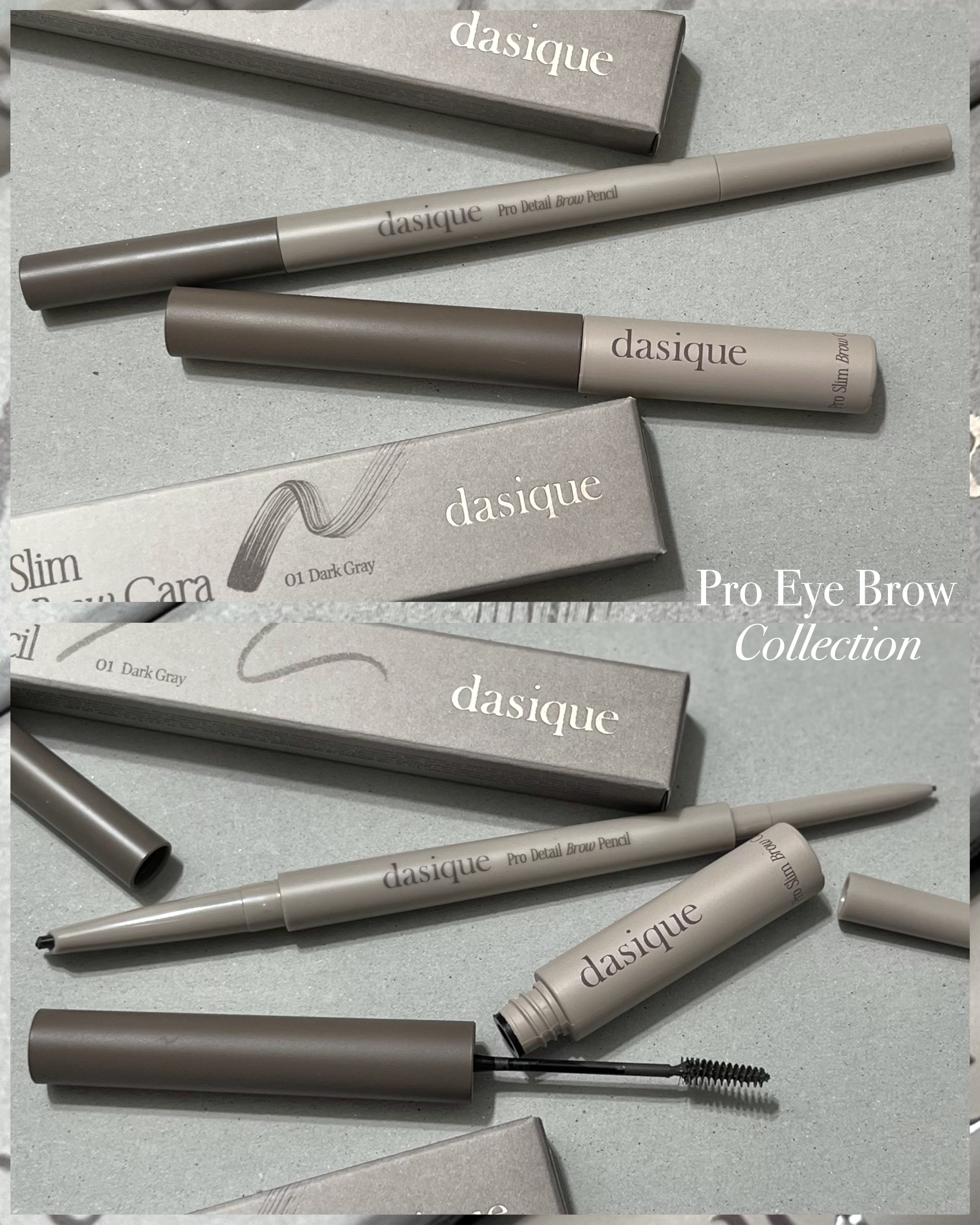 プロスリムブロウカラ/dasique/マスカラを使ったクチコミ（1枚目）