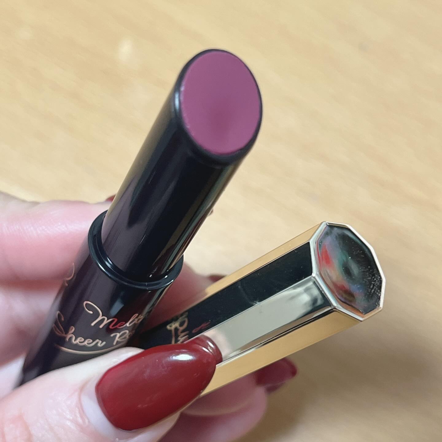 メルティシアールージュ/KiSS/口紅を使ったクチコミ（2枚目）