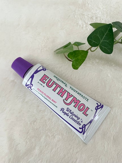 ホワイトパープル歯みがき ピーチフローラルミントの香り/EUTHYMOL/歯磨き粉を使ったクチコミ(1枚目)
