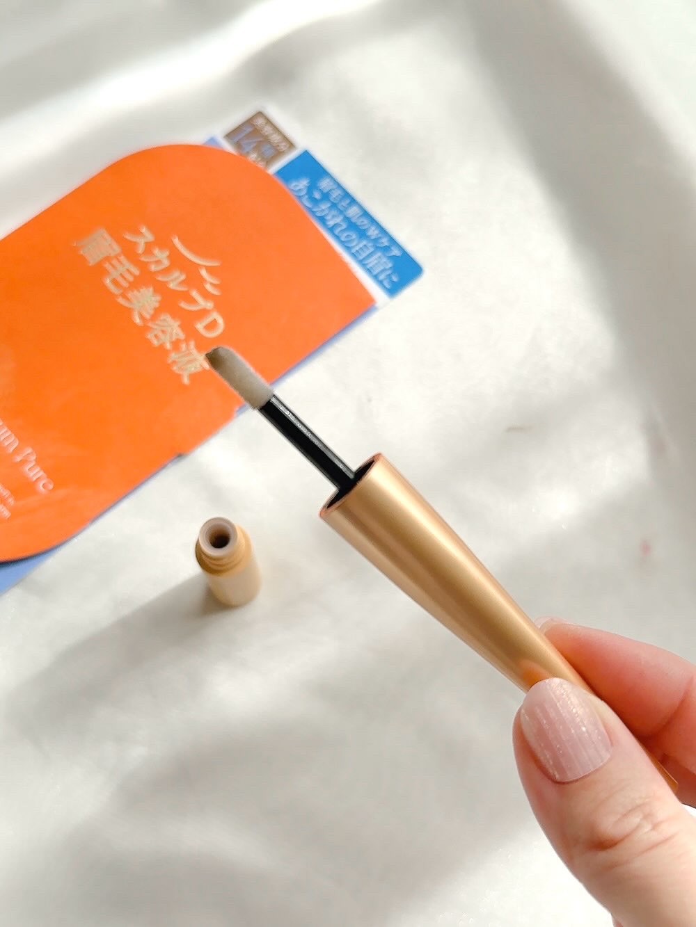 スカルプD アイブロウセラム ピュア/アンファー(スカルプD)/その他アイブロウを使ったクチコミ（3枚目）