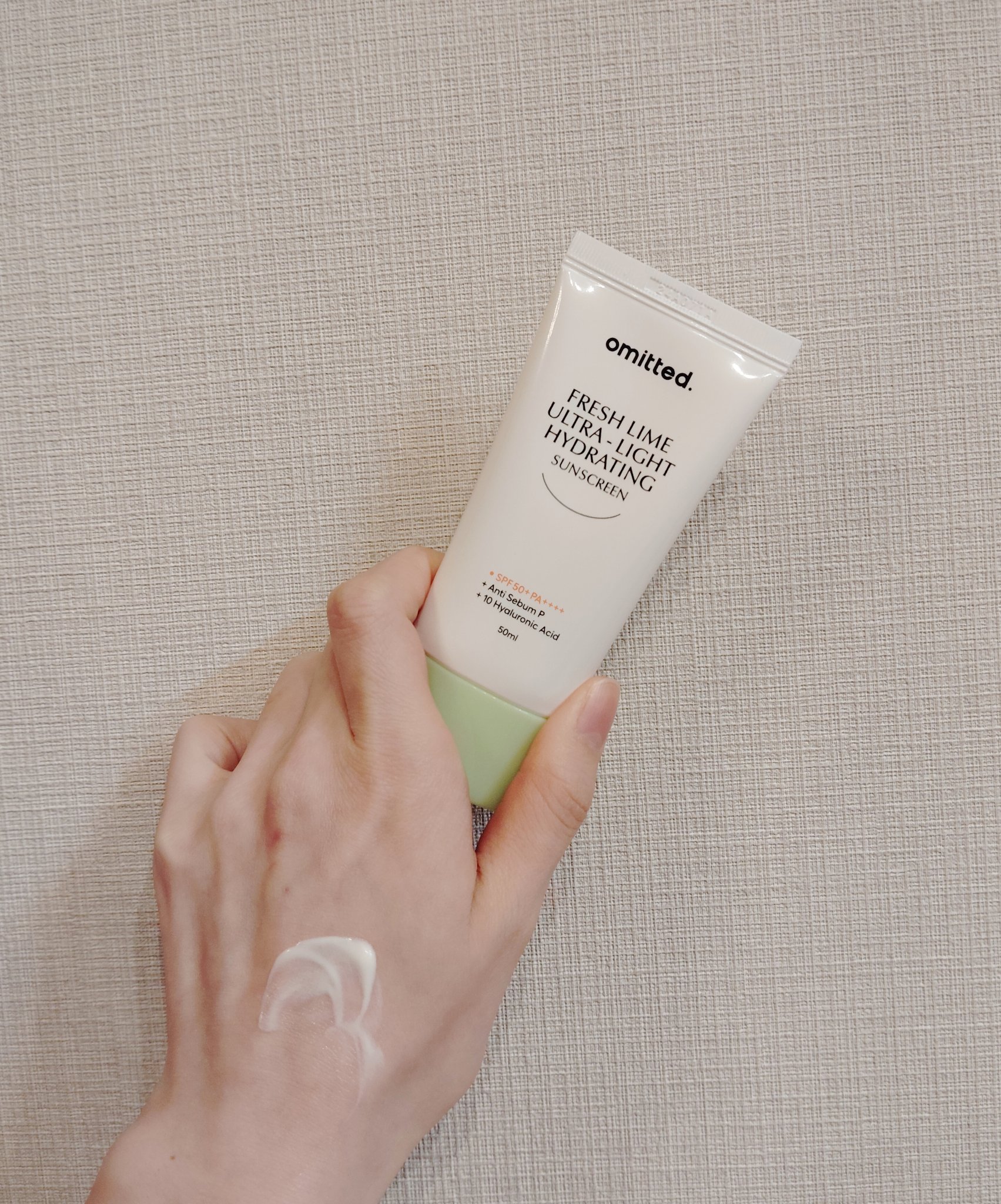 フレッシュライムツヤ肌水分サンクリーム/omitted./日焼け止めクリームを使ったクチコミ（3枚目）