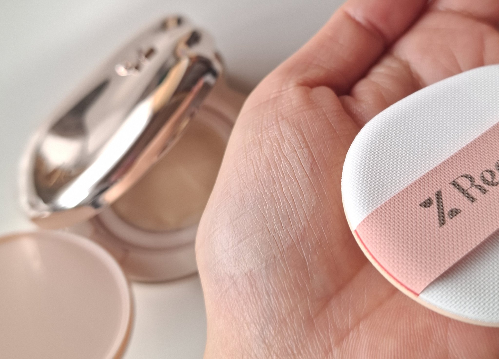 Xファイン サテンウェア メッシュクッション/%Recipe/クッションファンデーションを使ったクチコミ（3枚目）