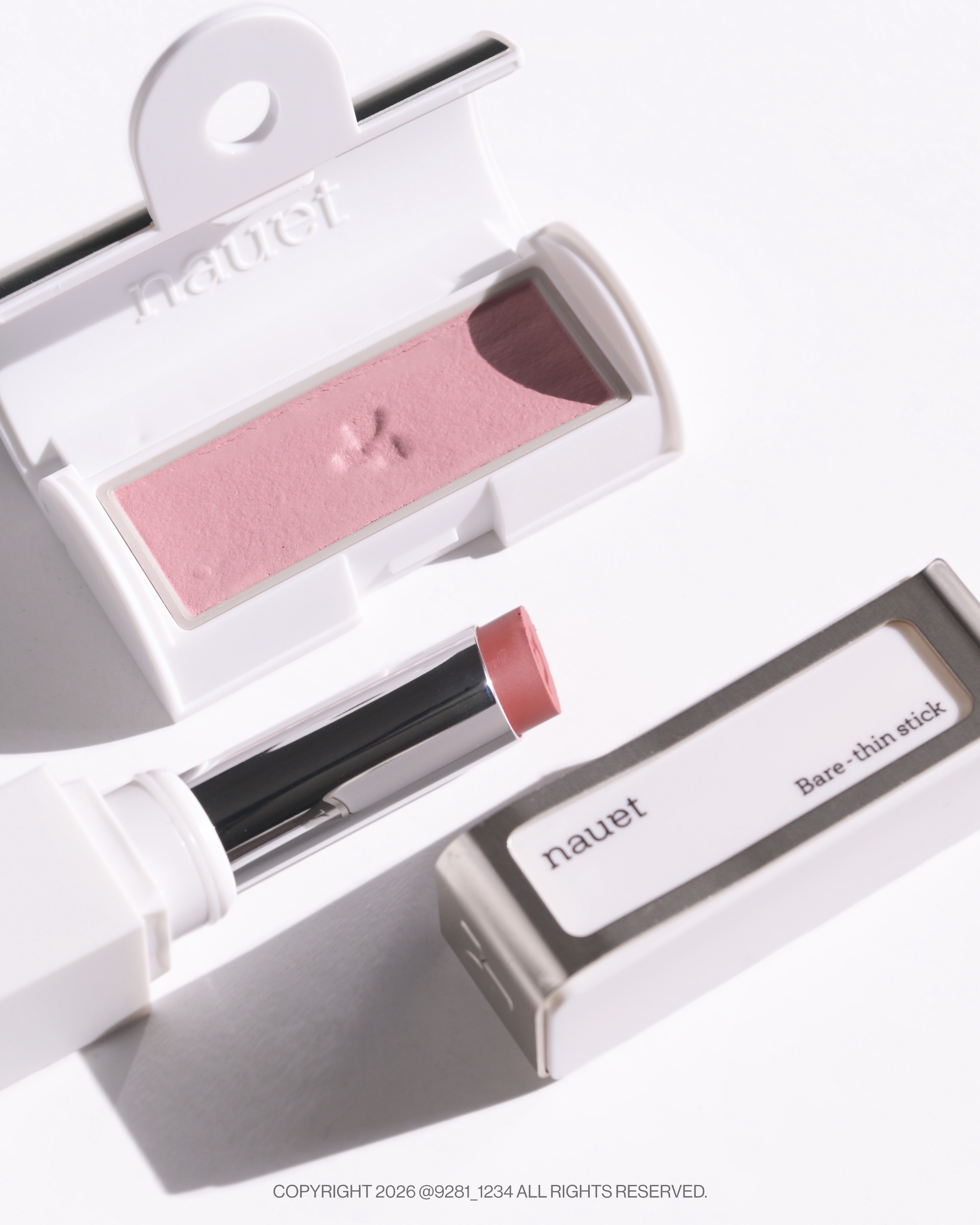 bare-thin cheek/nauet/ジェル・クリームチークを使ったクチコミ（1枚目）