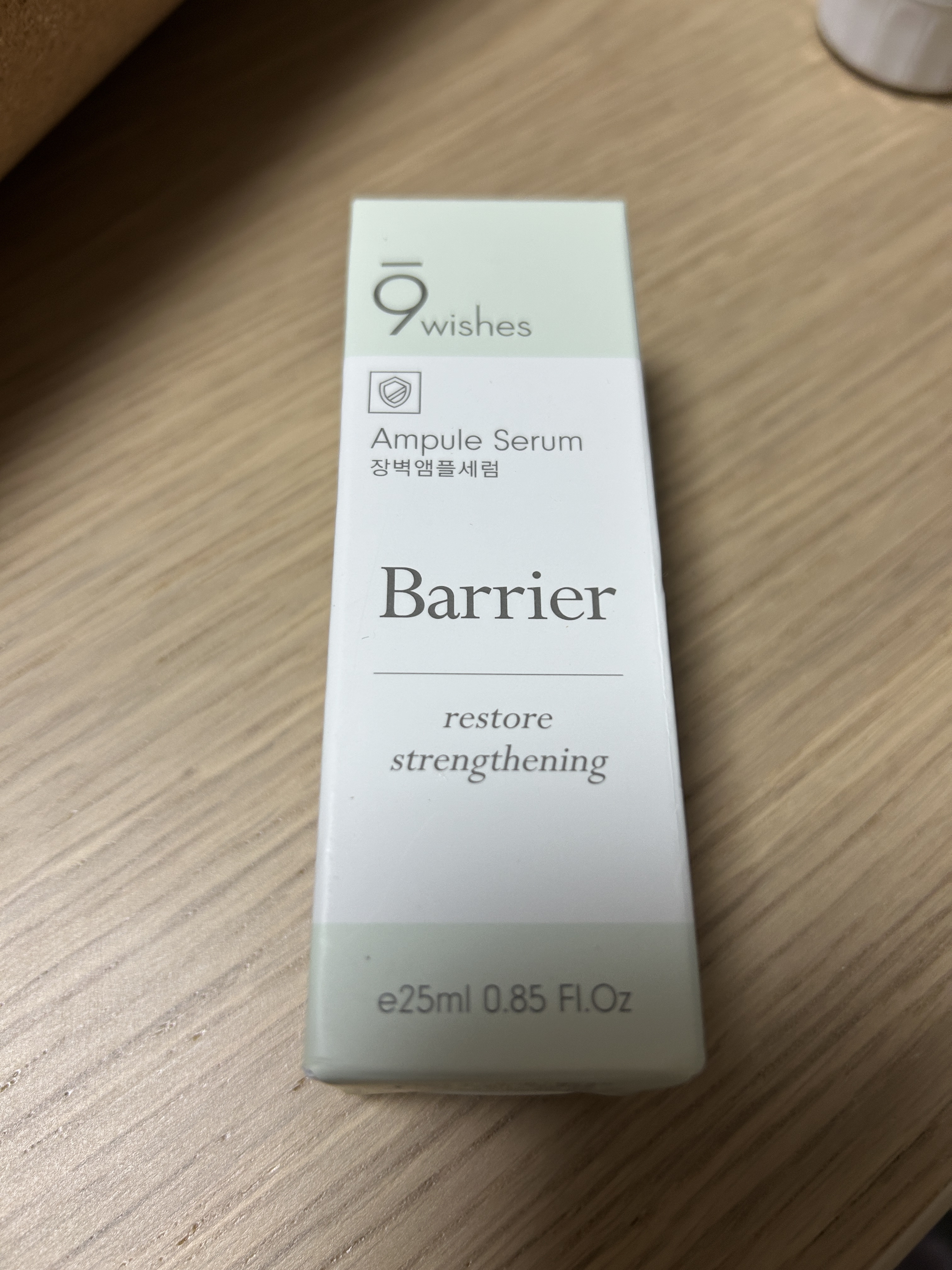アンプル セラム バリア/9Wishes/美容液を使ったクチコミ（3枚目）