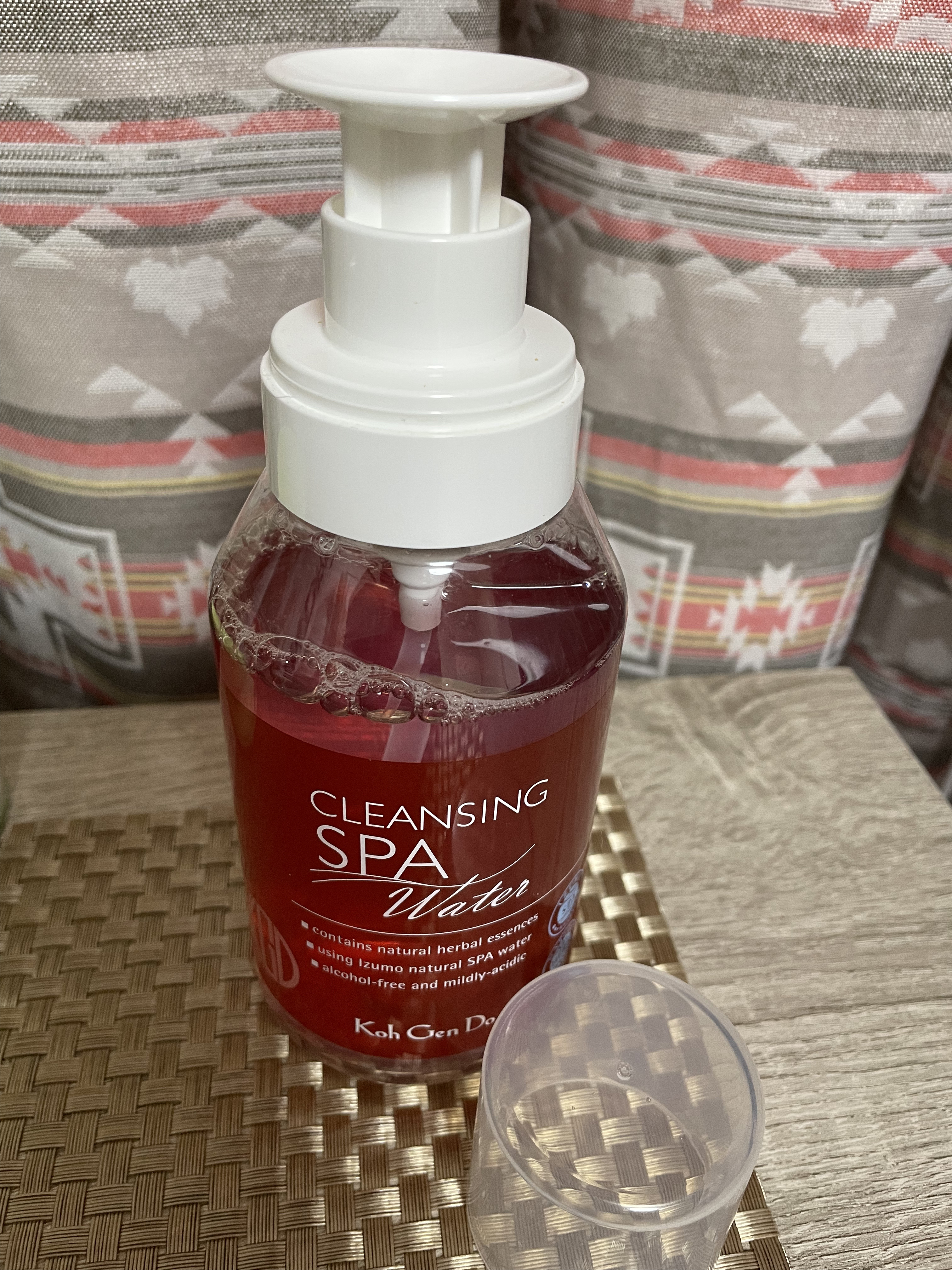 クレンジングウォーター ポンプヘッドタイプ 380ml/Koh Gen Do/クレンジングウォーターを使ったクチコミ（3枚目）