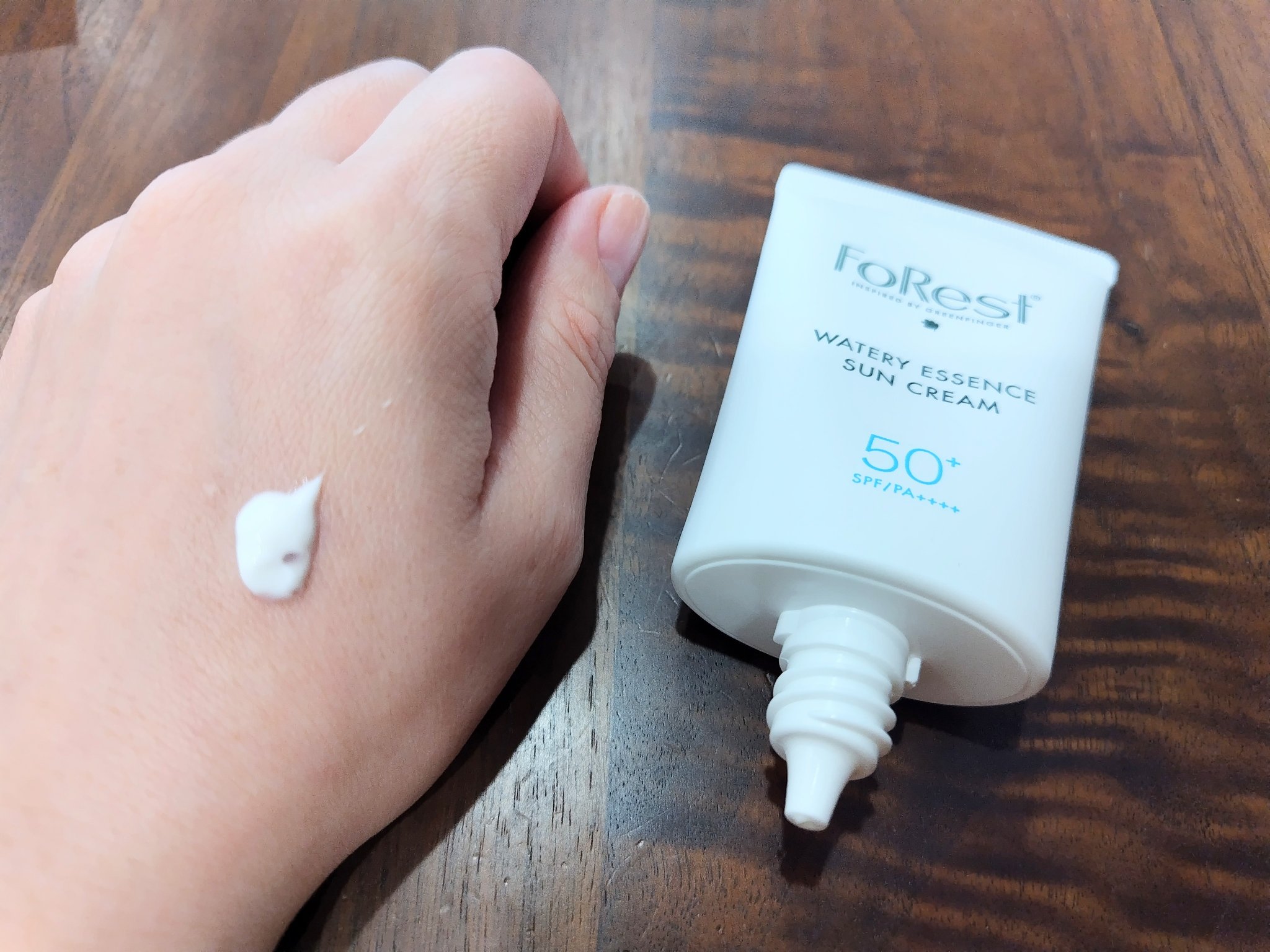 フォレスト エッセンスサンクリーム/FoRest by Greenfinger/日焼け止めローションを使ったクチコミ（3枚目）