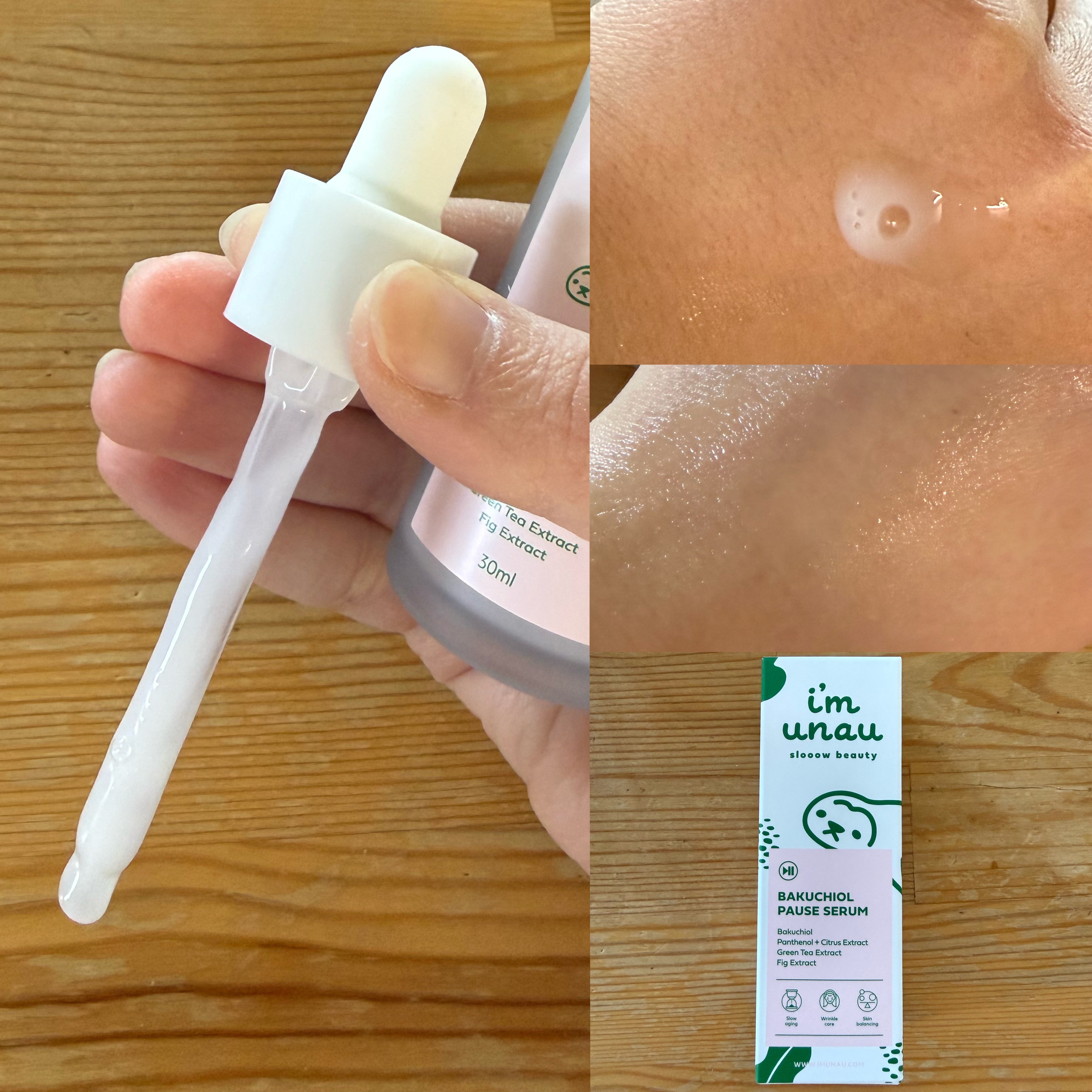 バクチオールポーズセラム/i’m unau/美容液を使ったクチコミ（2枚目）