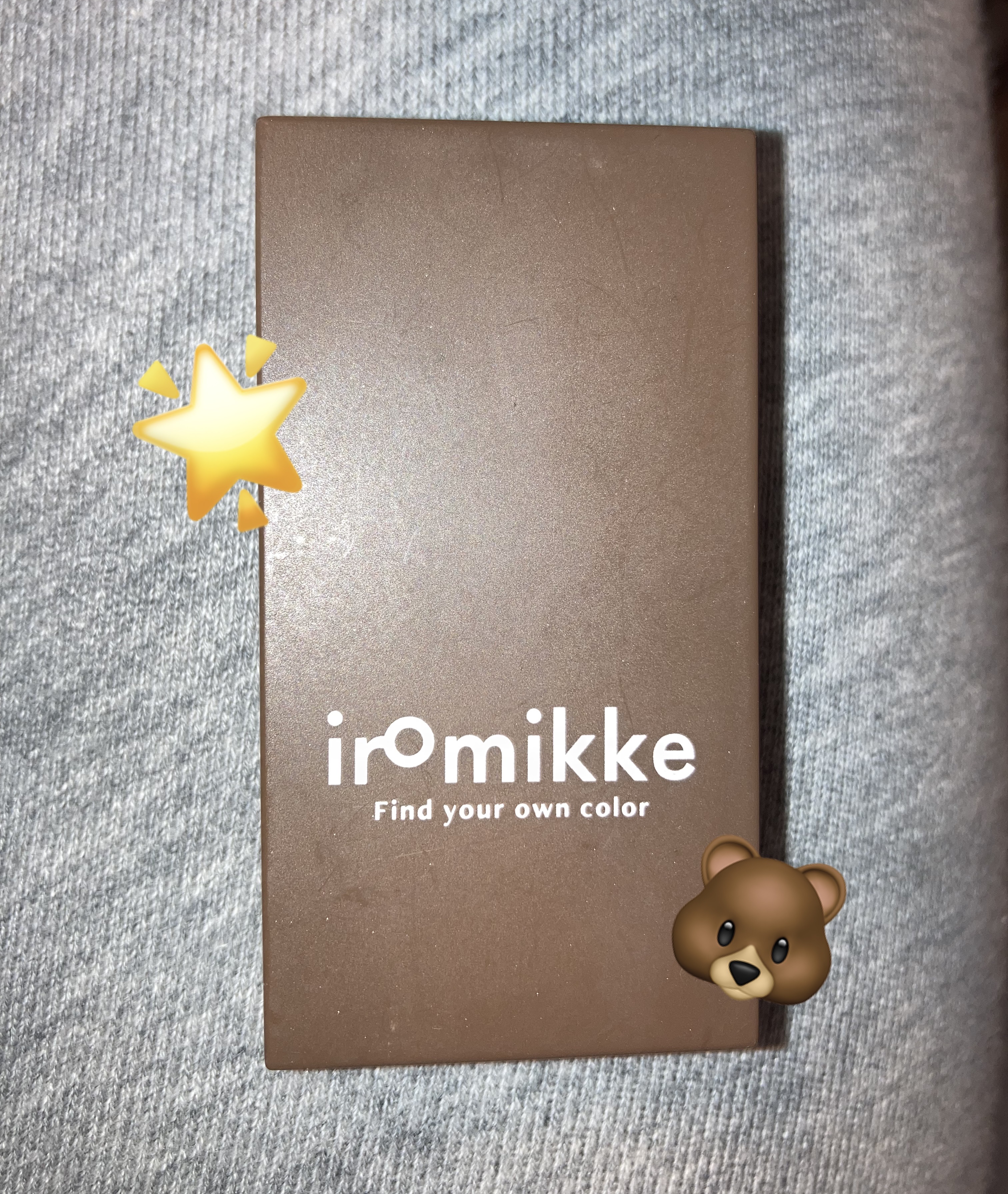 3色アイブロウパウダー/iromikke/パウダーアイブロウを使ったクチコミ（1枚目）