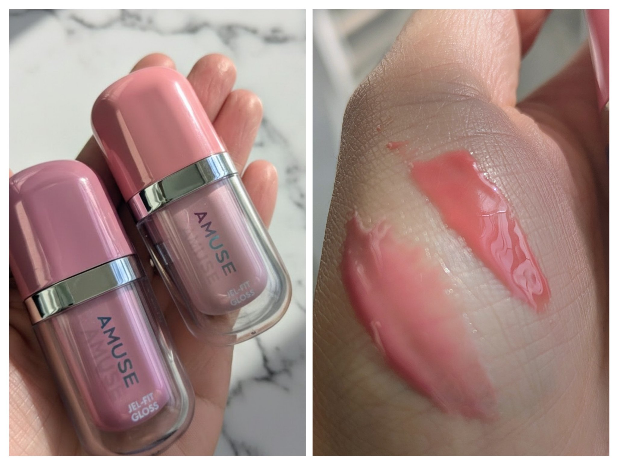 ジェルフィットグロス/AMUSE/リップグロスを使ったクチコミ（1枚目）