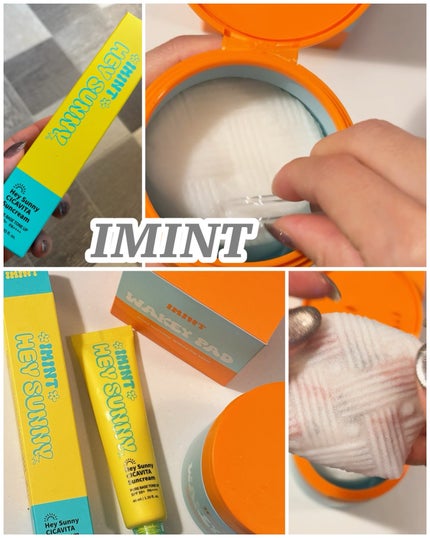 IMINT ヘイサニーサンクリームのクチコミ「✧*。パンサー尾形さんの奥さんがプロデュース✨
IMINT @imint_official.....」(1枚目)