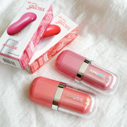 ジェルフィットグロス/AMUSE/リップグロスを使ったクチコミ(1枚目)