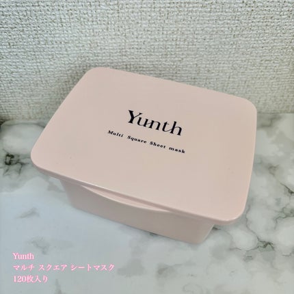 マルチスクエアシートマスク/Yunth/シートマスク・パックを使ったクチコミ(2枚目)