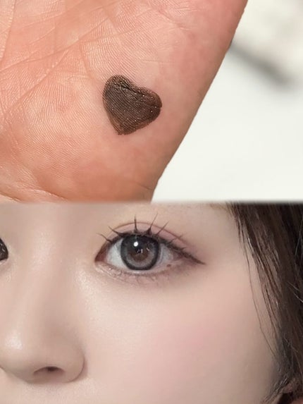 マスコード スリークリキッド アイライナー /MASCODE/リキッドアイライナーを使ったクチコミ(2枚目)