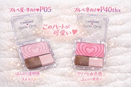 パウダーチークス/キャンメイク/パウダーチークを使ったクチコミ(2枚目)