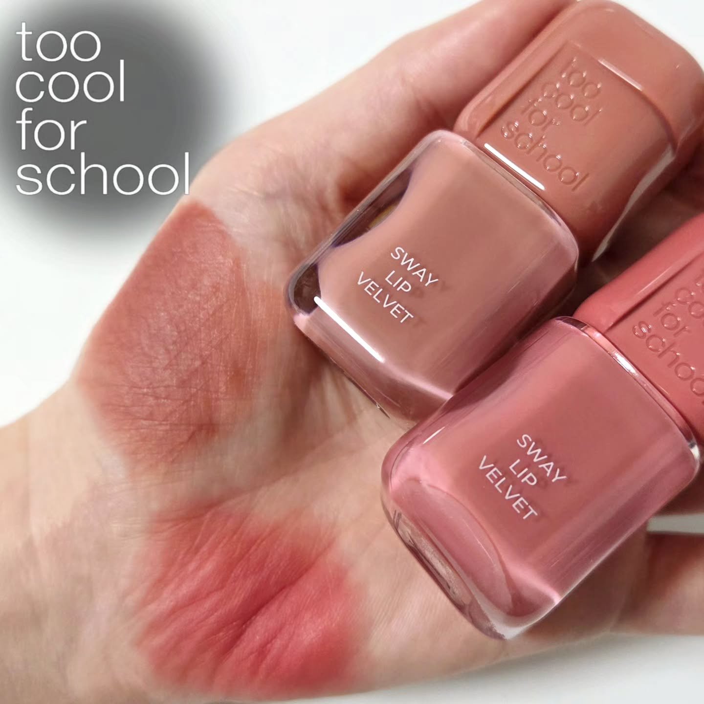 💗スウェイリップベルベット
　
　
♡┈┈┈┈┈┈┈┈┈┈┈┈┈
　❏ 𝚝𝚘𝚘 𝚌𝚘𝚘𝚕 𝚏𝚘𝚛 𝚜𝚌𝚑𝚘𝚘𝚕
　➼ 𝚂𝚆𝙰𝚈 𝙻𝙸𝙿 𝚅𝙴𝙻𝚅𝙴𝚃
　┈┈┈┈┈┈┈┈┈┈┈┈┈♡