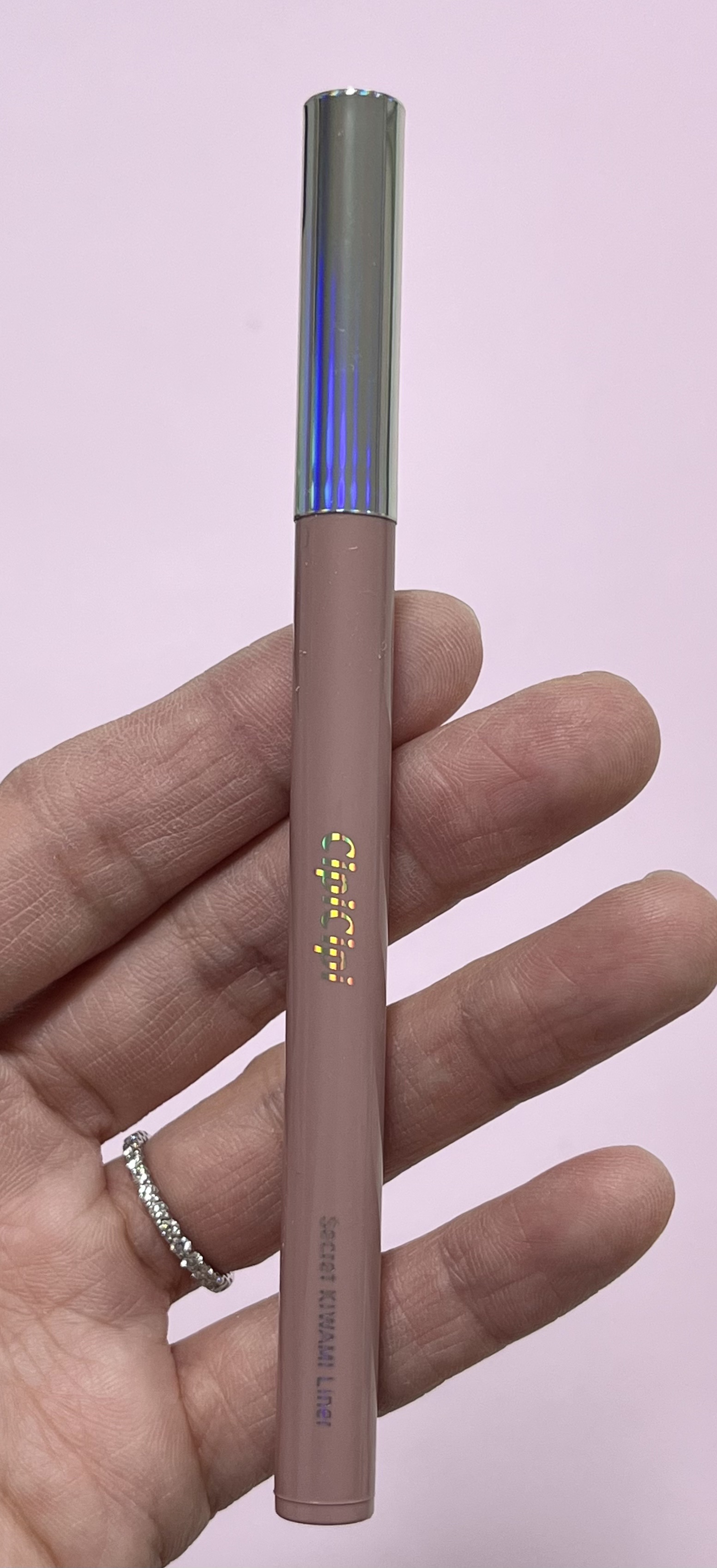 シピシピ シークレットキワミライナー S 02 シャドウピンク/CipiCipi/リキッドアイライナーを使ったクチコミ（3枚目）