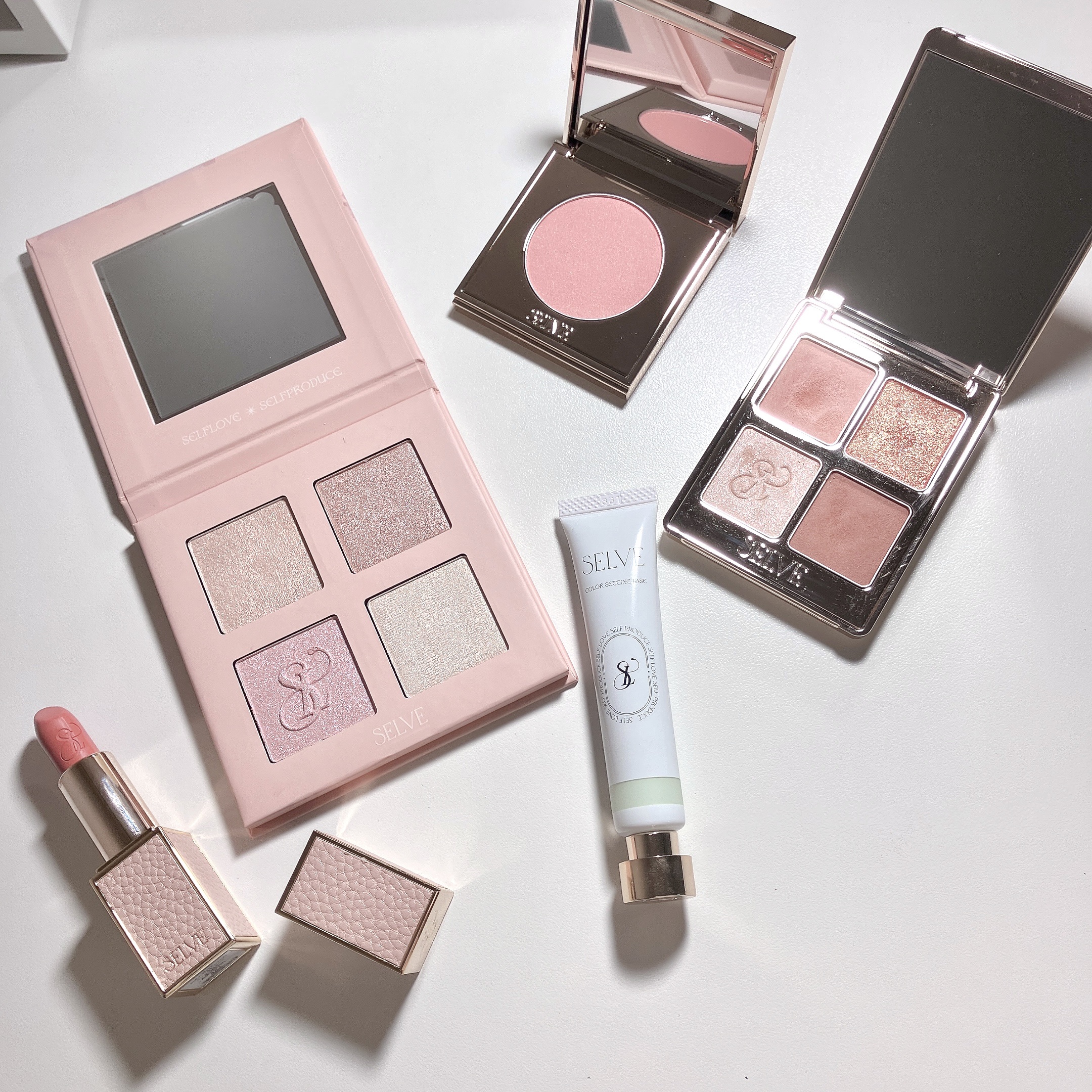 プリズムショットマルチハイライトパレット/SELVE/パウダーハイライトを使ったクチコミ（2枚目）