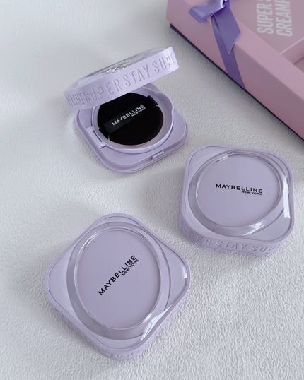 SPステイ クリームパクト ファンデーション/MAYBELLINE NEW YORK/クリーム・エマルジョンファンデーションを使ったクチコミ(2枚目)