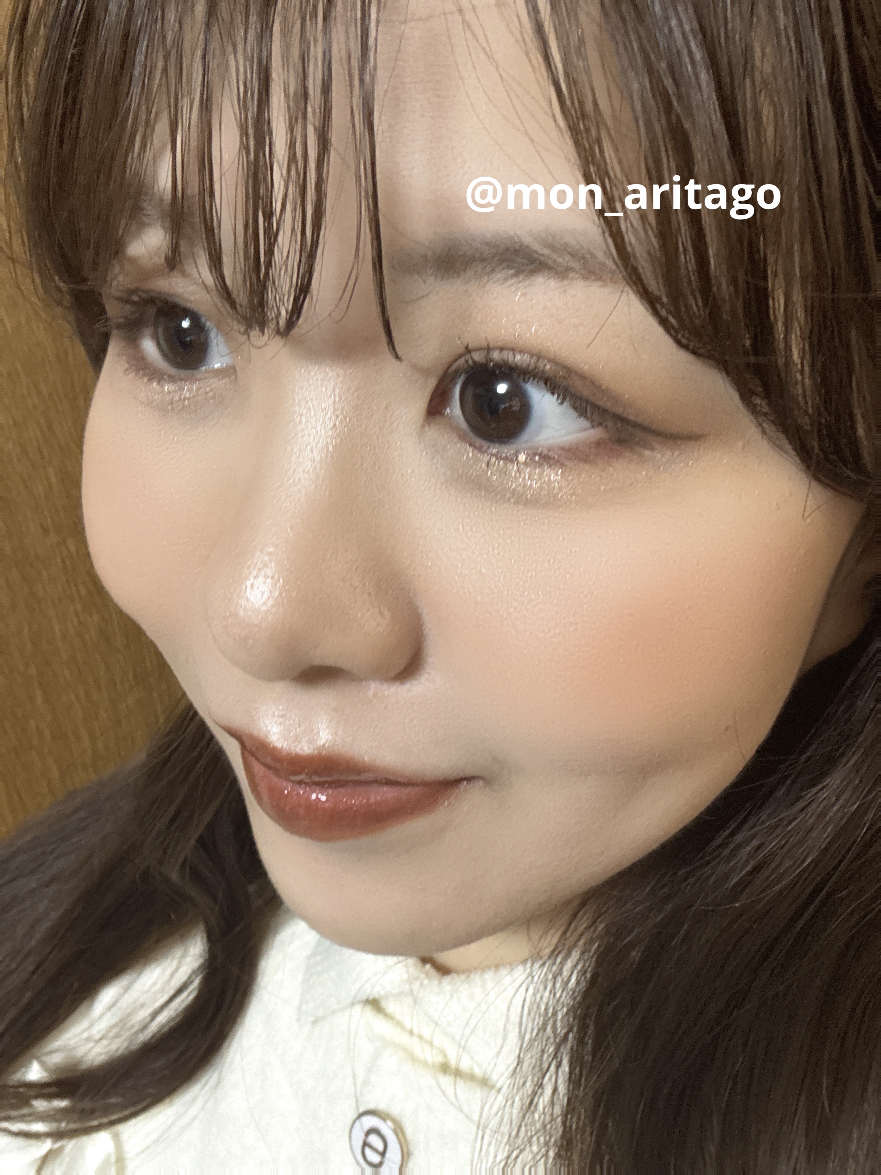 メルティグロウラメチーク/cimer/パウダーチークを使ったクチコミ（3枚目）