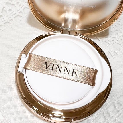 プレステージグロウスキンフィットクッション/VINNE /クッションファンデーションを使ったクチコミ(2枚目)