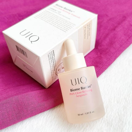 UIQ バイオームバリアPHAアンプルのクチコミ「UIQ
Biome Barrier PHA Glow Refining ampoule
U.....」(1枚目)
