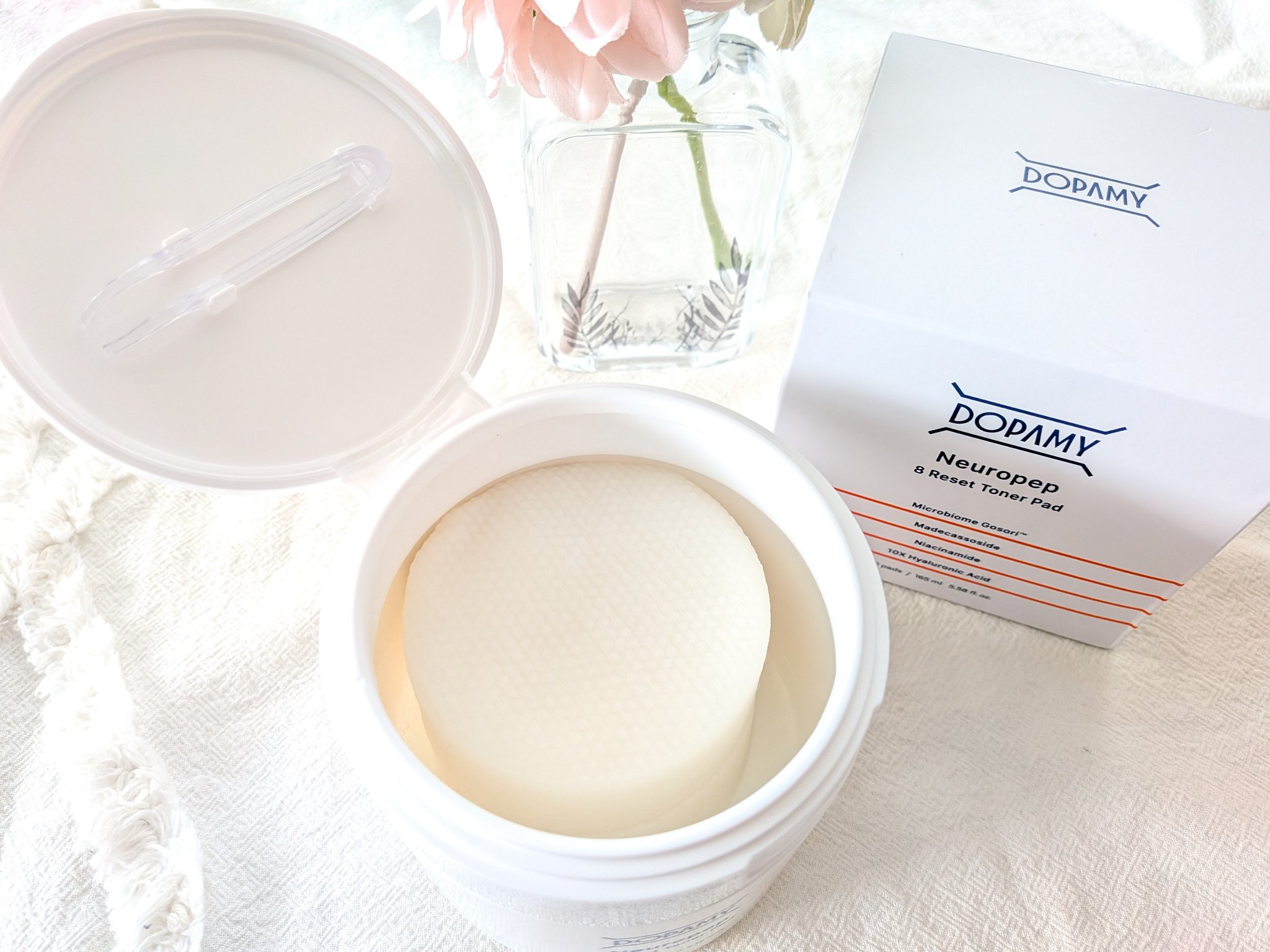 Neuropep 8 Reset Toner Pad/DOPAMY/トナーパッドを使ったクチコミ（2枚目）