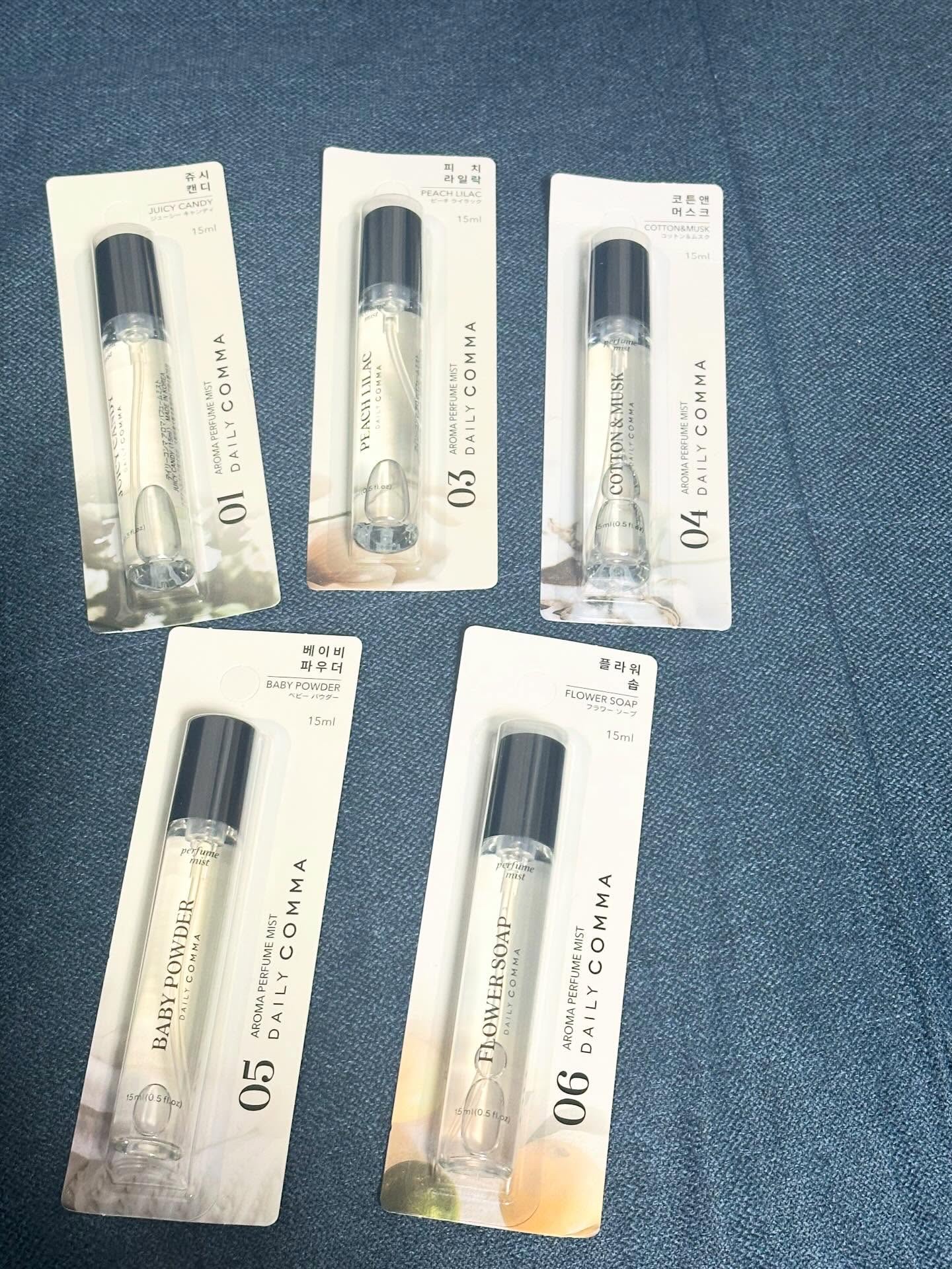 デイリーコンマ　アロマパフュームミスト #01 JUICY CANDY/DAILY COMMA/香水(その他)を使ったクチコミ（1枚目）