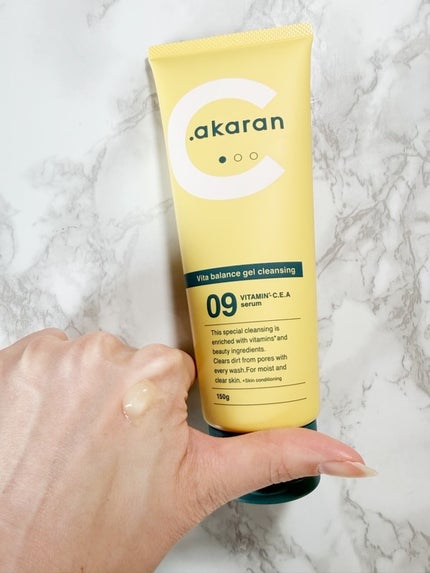 ビタバランスジェルクレンジング/.akaran/クレンジングジェルを使ったクチコミ(3枚目)