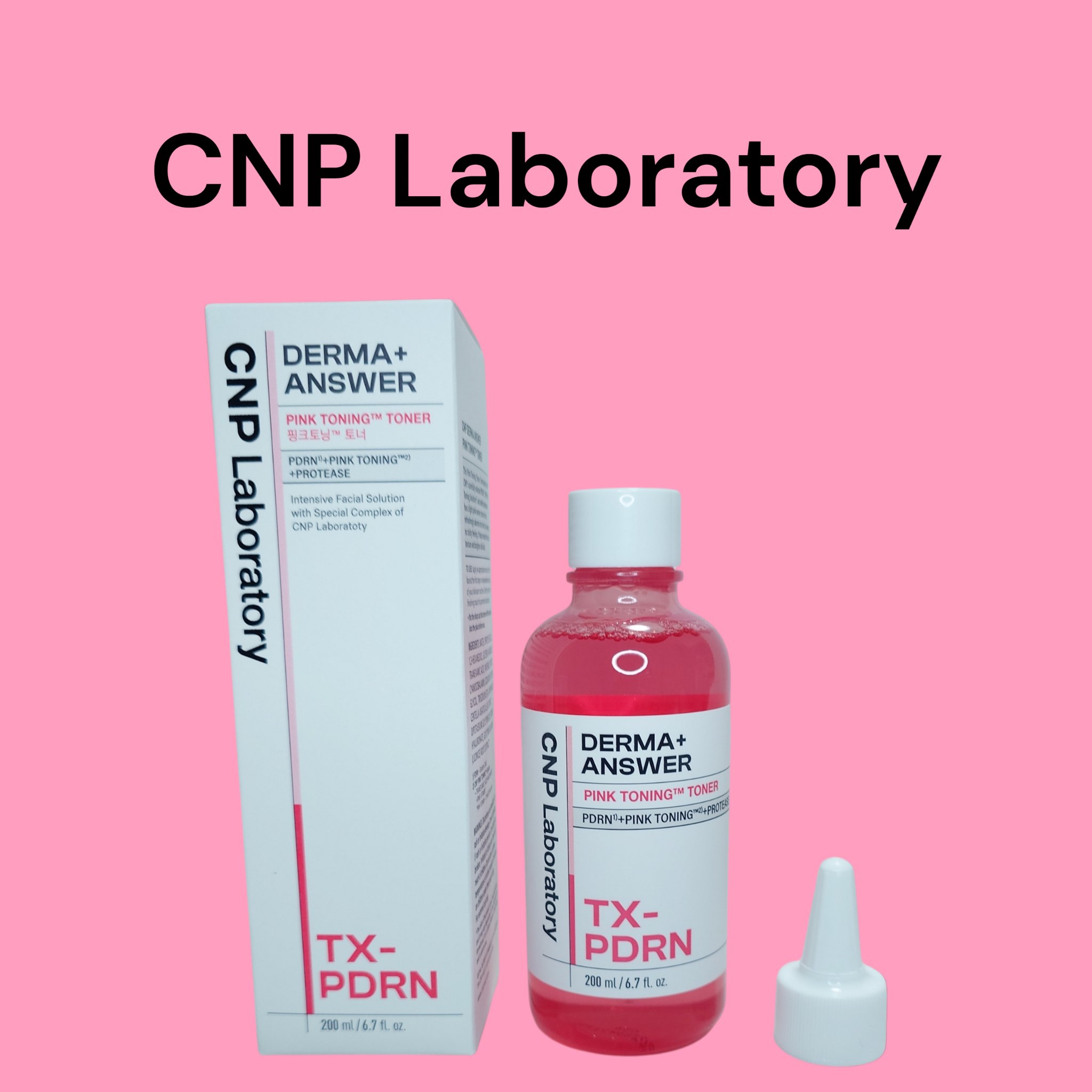 ダーマアンサーピンクトーニングトナー/CNP Laboratory/化粧水を使ったクチコミ（1枚目）