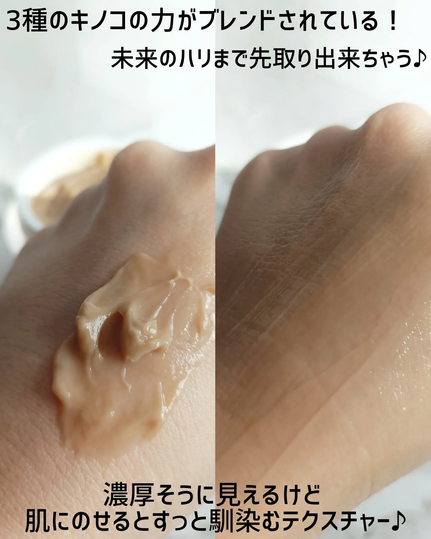 プレスドセラムツンドラチャーガ/BLITHE/フェイスクリームを使ったクチコミ（3枚目）