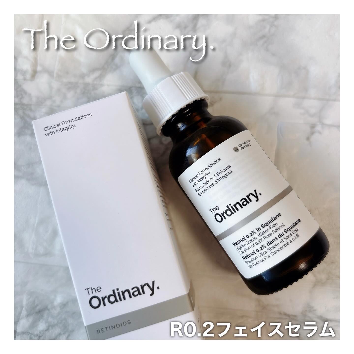 R0.2フェイスセラム/The Ordinary/美容液を使ったクチコミ（1枚目）