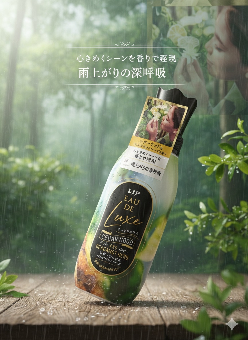 レノア オードリュクス　シダーウッド＆ベルガモットハーブの香り/レノア/柔軟剤を使ったクチコミ（1枚目）