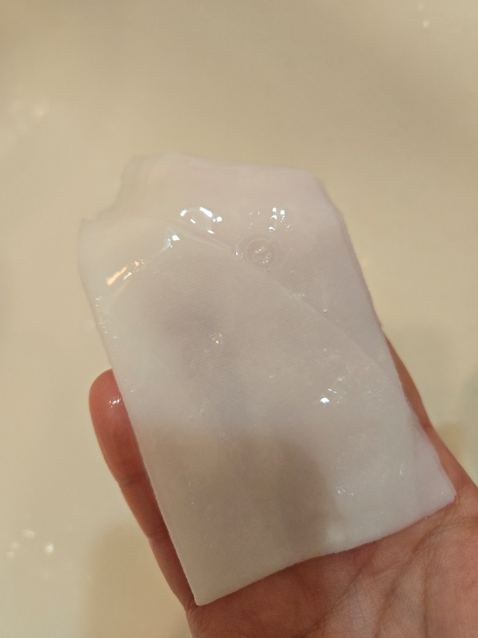 弱酸性PHシートマスク 復活草フィット 30mL×1枚/Abib /シートマスク・パックを使ったクチコミ（3枚目）