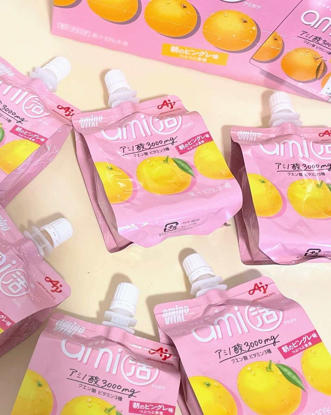 アミノバイタル アミノバイタルami活のクチコミ「朝、すっきり起きれなかったり、朝から疲れてる時あるよね💦
朝ごはん作るのもめんどうだったり、食.....」（2枚目）