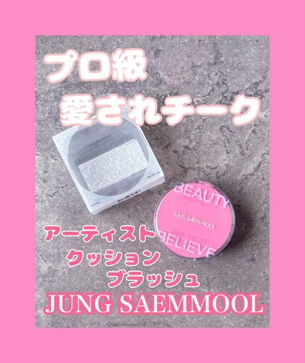 アーティストクッションブラッシュ/JUNG SAEM MOOL/リキッドチークを使ったクチコミ(1枚目)