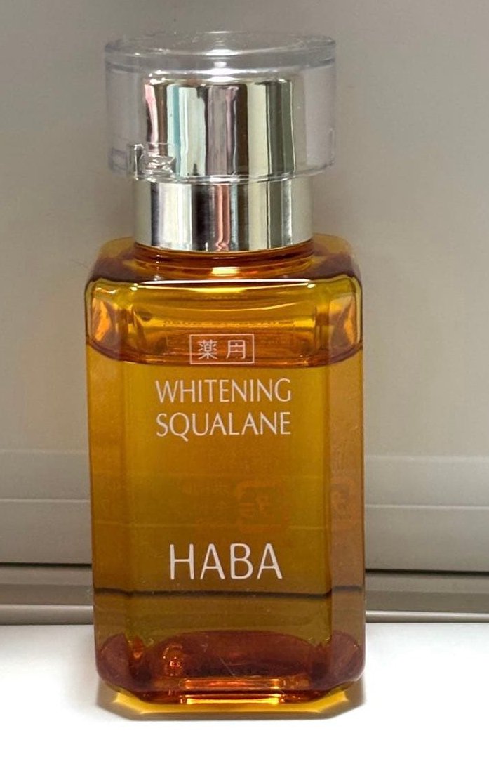 薬用ホワイトニングスクワラン/HABA/フェイスオイルを使ったクチコミ（1枚目）