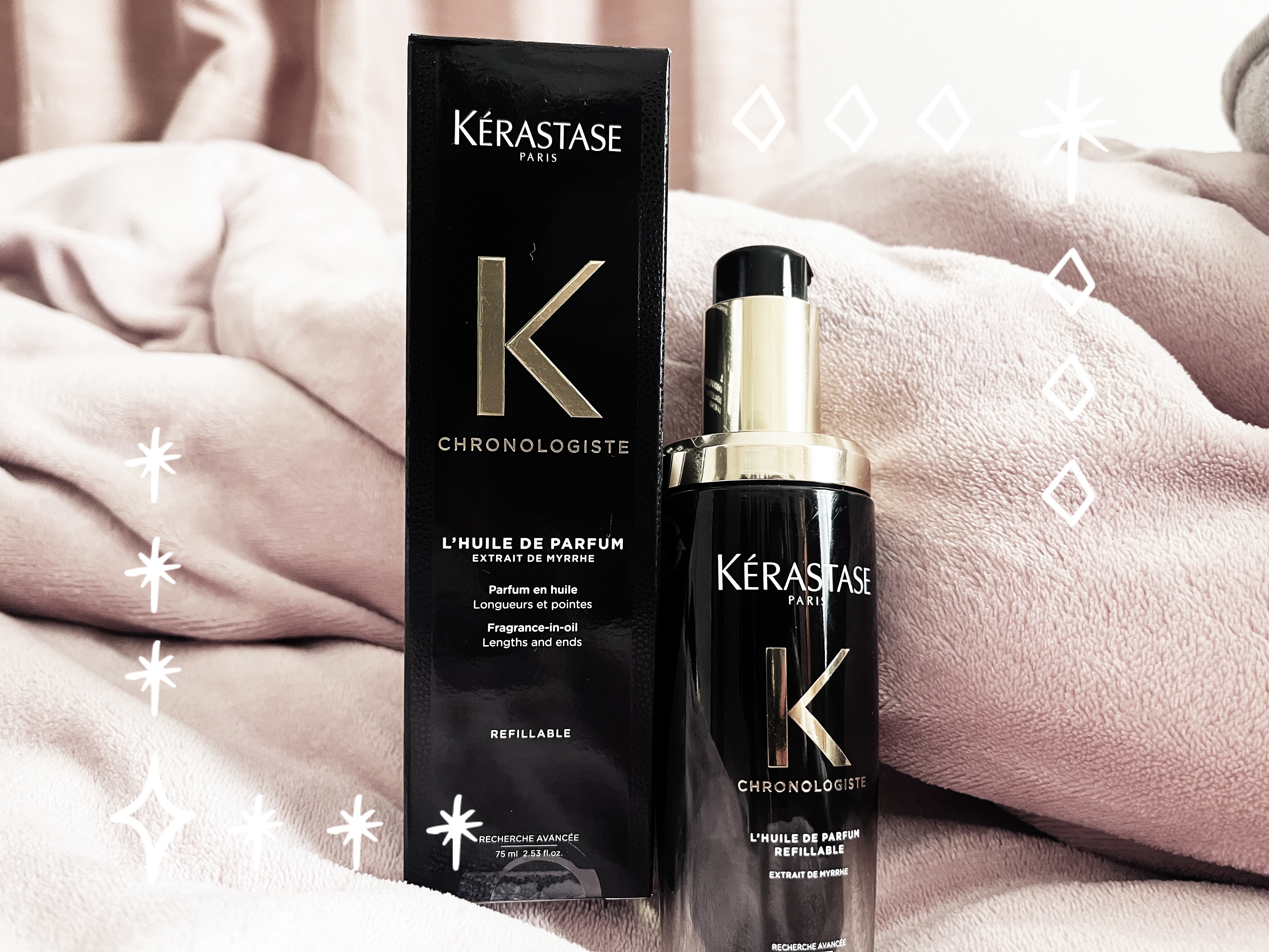 CH ユイル クロノロジスト R/ケラスターゼ/ヘアオイルを使ったクチコミ（1枚目）